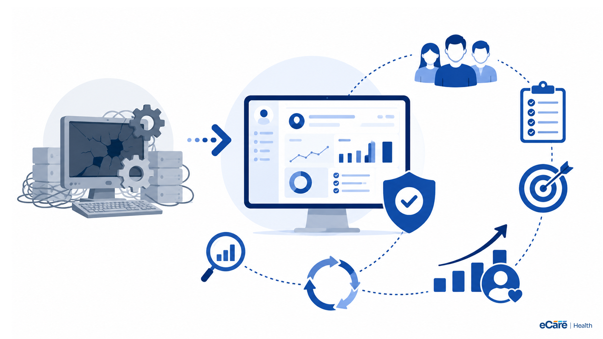 Why legacy practice management systems fail