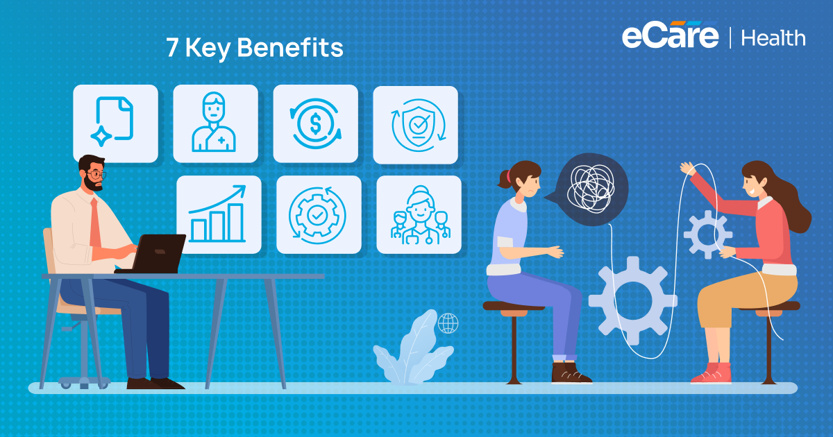 7 key benefits of mental health EHR software for behavioral health practices in 2026.