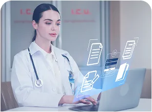 Doctor patient image